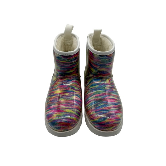 UGG Clear Mini Pixalate Pull On Booties Size 8 - Picture 2 of 8